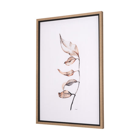 Autumn Message II by Mercana Studio a Hand Embellished Textured Framed Art Print from Mercana - Luna Furniture