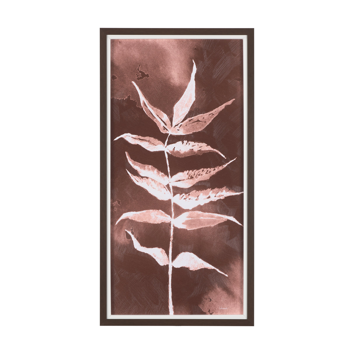 Sienna Silhouette II by Mercana Studio a Hand Embellished Textured Framed Art Print from Mercana - Luna Furniture