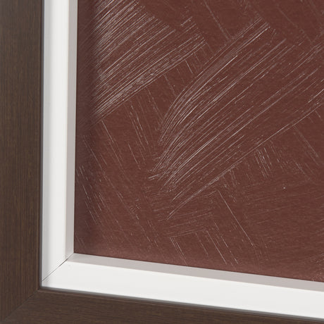 Sienna Silhouette III by Mercana Studio a Hand Embellished Textured Framed Art Print from Mercana - Luna Furniture