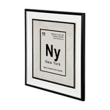 Breaking New York B by THE Studio a Hand Embellished Textured Framed Art Print Matted under Glass from Mercana - Luna Furniture