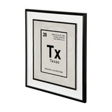 Breaking Texas B by THE Studio a Hand Embellished Textured Framed Art Print Matted under Glass from Mercana - Luna Furniture