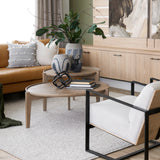 Cove Grey/Brown Ceramic Vase from Mercana - Luna Furniture
