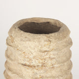 Kamli Small Beige Paper Mache Vase from Mercana - Luna Furniture