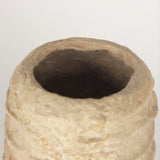 Kamli Small Beige Paper Mache Vase from Mercana - Luna Furniture