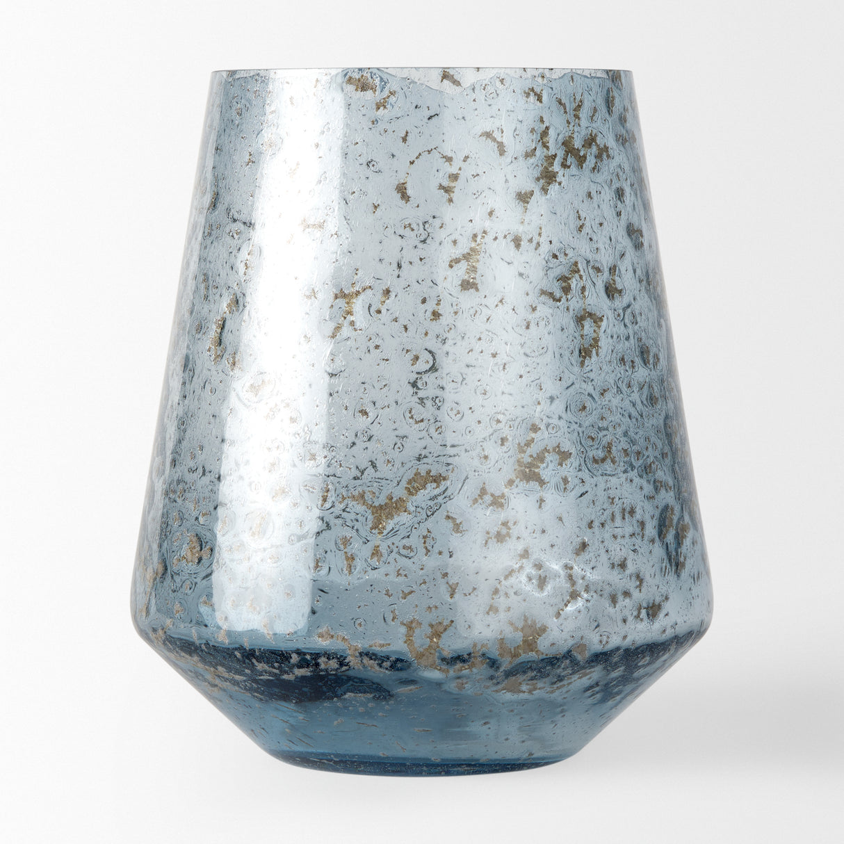 Robyn Tall Blue Glass Vase from Mercana - Luna Furniture