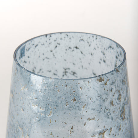 Robyn Tall Blue Glass Vase from Mercana - Luna Furniture