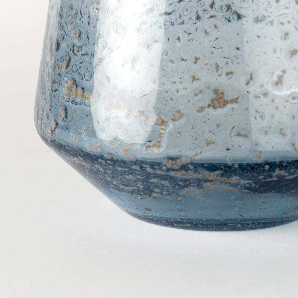 Robyn Tall Blue Glass Vase from Mercana - Luna Furniture