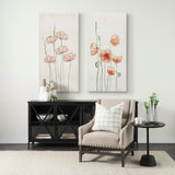 Meadow flowers II by Mercana Studio a Hand Embellished Textured Canvas from Mercana - Luna Furniture