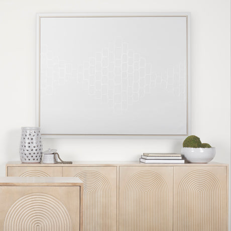 Sugar Cube by Studio M a handmade Original Framed Canvas Artwork from Mercana - Luna Furniture
