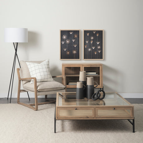 Spark I by Mercana Studio a Hand Embellished Textured Framed Art Print Matted under Glass from Mercana - Luna Furniture