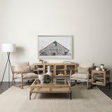 AWHC Barn 1 by Chris Dunker a Framed Photo Art Print Matted under Glass from Mercana - Luna Furniture