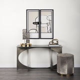 Neutral Shapes I by Mercana Studio a Hand Embellished Textured Framed Art Print Matted under Glass from Mercana - Luna Furniture