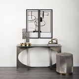 Neutral Shapes II by Mercana Studio a Hand Embellished Textured Framed Art Print Matted under Glass from Mercana - Luna Furniture