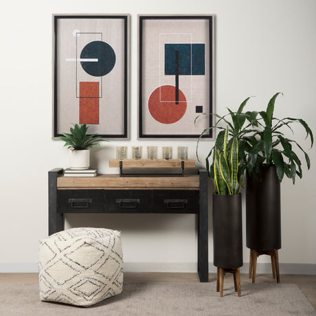 Variants I by Mercana Studio a Hand Embellished Textured Framed Art Print from Mercana - Luna Furniture