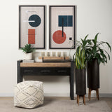 Variants II by Mercana Studio a Hand Embellished Textured Framed Art Print from Mercana - Luna Furniture