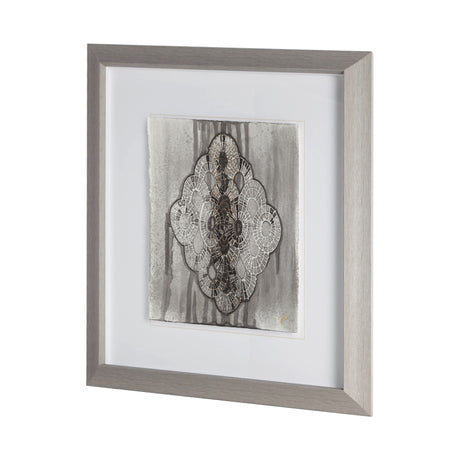 India Pattern I by Studio M a handmade Original Framed Artwork under Glass from Mercana - Luna Furniture