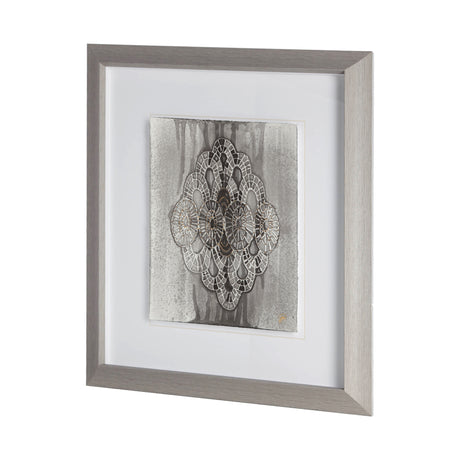 India Pattern II by Studio M a handmade Original Framed Artwork under Glass from Mercana - Luna Furniture