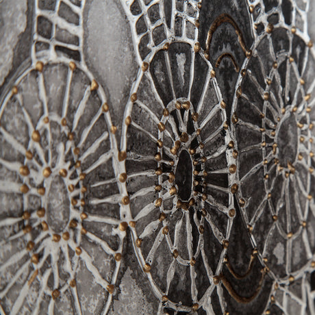 India Pattern II by Studio M a handmade Original Framed Artwork under Glass from Mercana - Luna Furniture