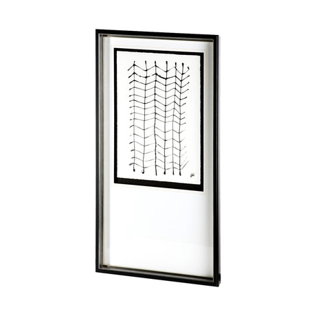 Lines I by Studio M a handmade Original Framed Artwork under Glass from Mercana - Luna Furniture