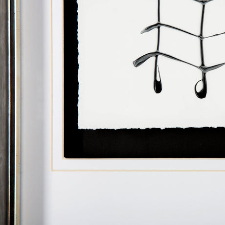 Lines I by Studio M a handmade Original Framed Artwork under Glass from Mercana - Luna Furniture