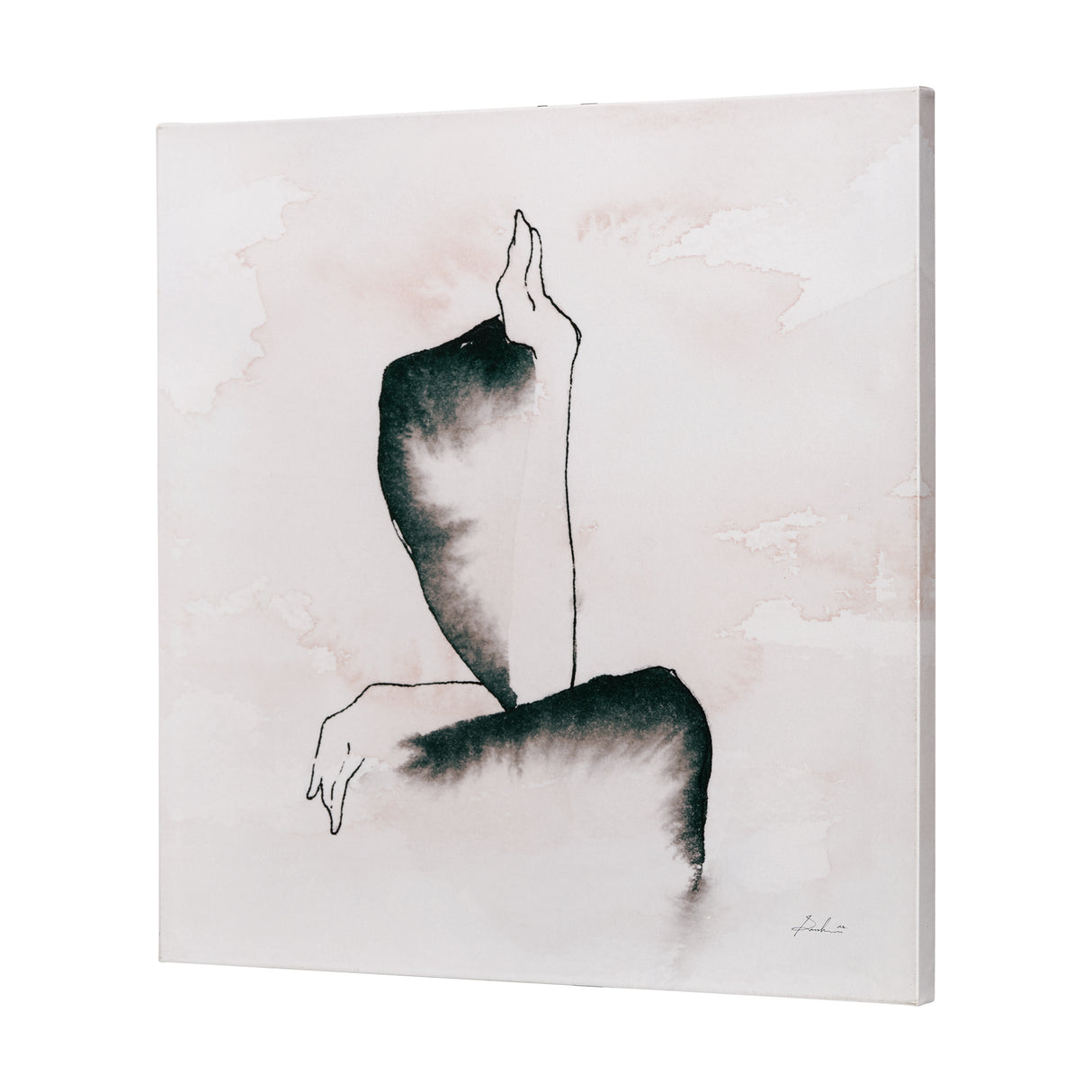 Andromedae Light I by Melody. D a Hand Embellished Textured Canvas from Mercana - Luna Furniture