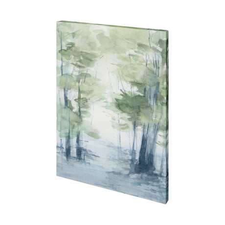 Forest Dew I by Melody Ducharme a Hand Embellished Textured Canvas from Mercana - Luna Furniture