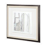 Custom Abstract Logic I by June Vess a Framed Art Print Matted under Glass from Mercana - Luna Furniture