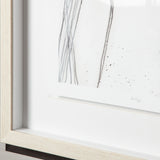 Custom Abstract Logic III by June Vess a Framed Art Print Matted under Glass from Mercana - Luna Furniture