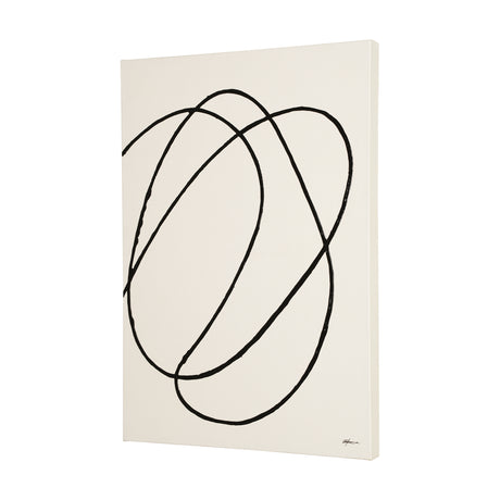 Mess I by Studio M a Hand Embellished Canvas Print from Mercana - Luna Furniture