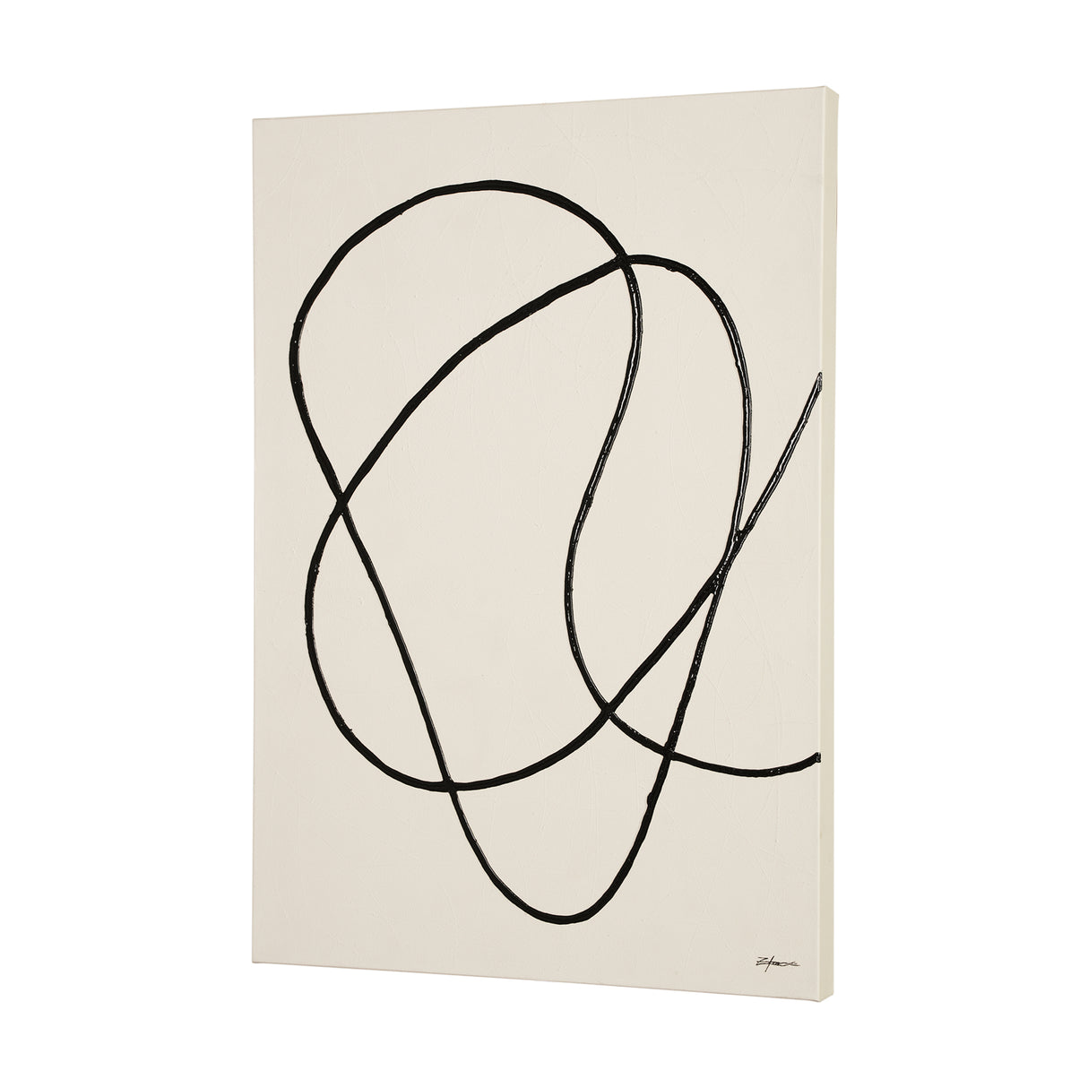 Mess II by Studio M a Hand Embellished Canvas Print from Mercana - Luna Furniture