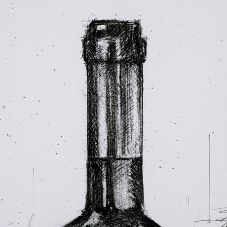 Wine Celler Crop v2 by Avery Tillmon a Hand Embellished Textured Framed Art Print Matted under Glass from Mercana - Luna Furniture