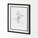 Arrangement III by Hiraki a Framed Art Print Matted under Glass from Mercana - Luna Furniture