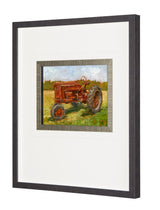 Rustic Tractors II by Mercana Studio a Hand Embellished Textured Framed Art Print Matted under Glass from Mercana - Luna Furniture