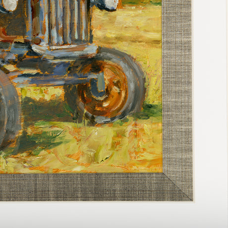 Rustic Tractors III by Mercana Studio Hand Embellished Textured Framed Art Print Matted under Glass from Mercana - Luna Furniture