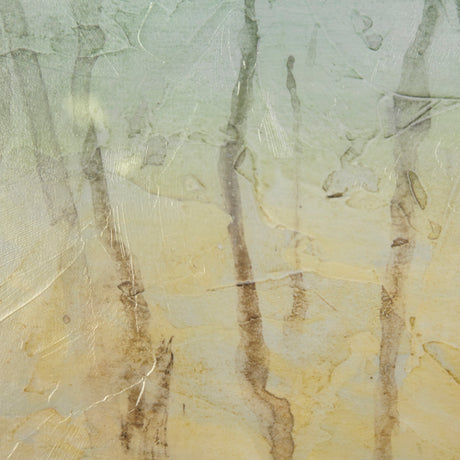 Treeline Light I by Jennifer Goldberger Hand Embellished Textured Framed Art Print Matted under Glas from Mercana - Luna Furniture