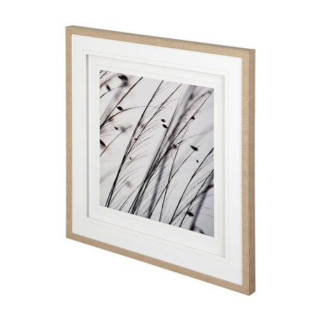 Organic II by Tony Koukos a Hand Embellished Textured Framed Art Photograph Matted under Glass from Mercana - Luna Furniture