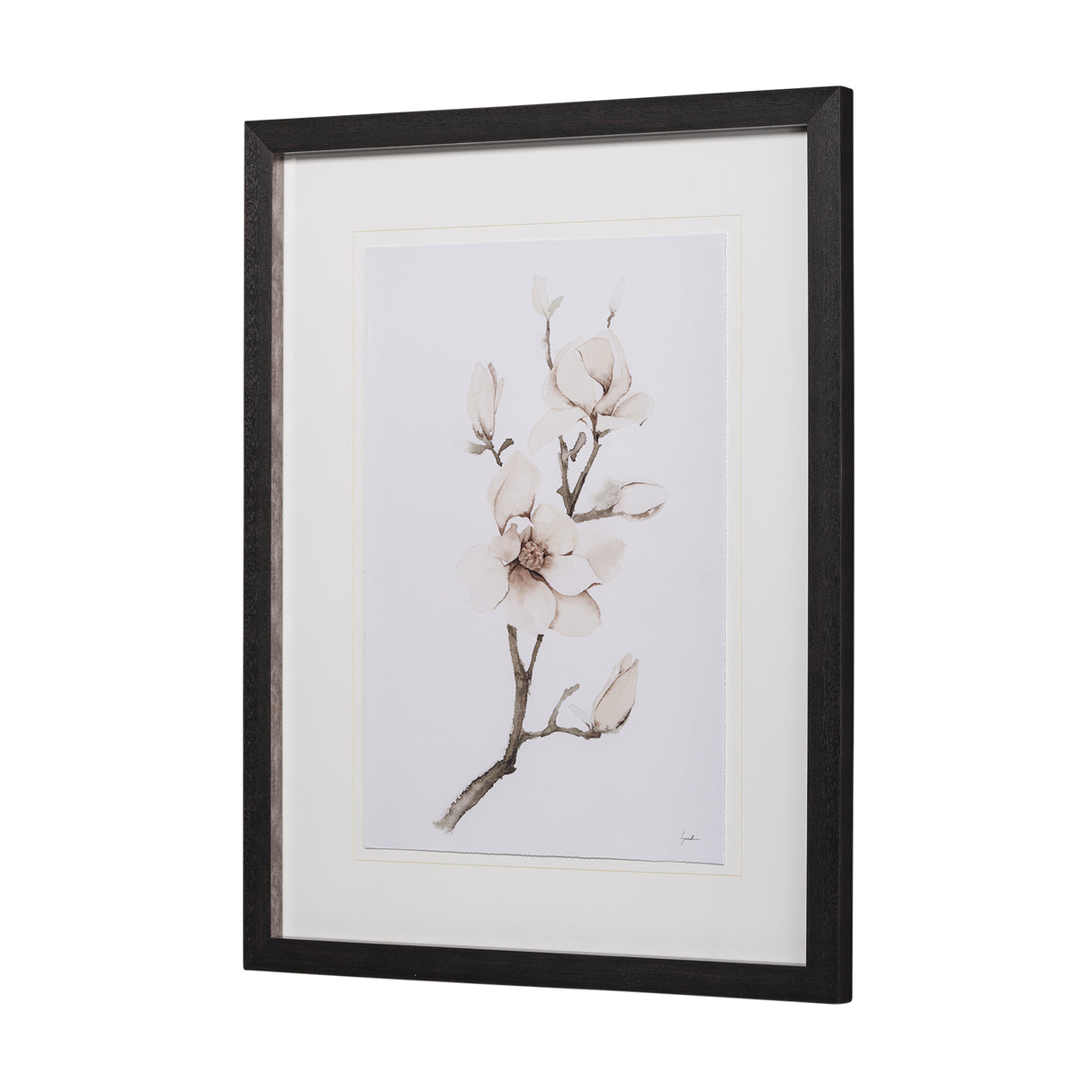 Magnolia III by Gabrielle C a Framed Art Print Matted under Glass from Mercana - Luna Furniture