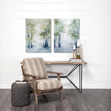 Forest Dew I by Melody Ducharme a Hand Embellished Textured Canvas from Mercana - Luna Furniture