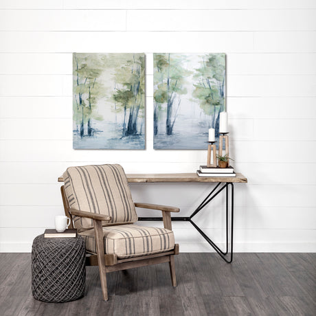Forest Dew I by Melody Ducharme a Hand Embellished Textured Canvas from Mercana - Luna Furniture