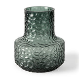 Jolene 7" Green Waterglass Glass Vase from Mercana - Luna Furniture