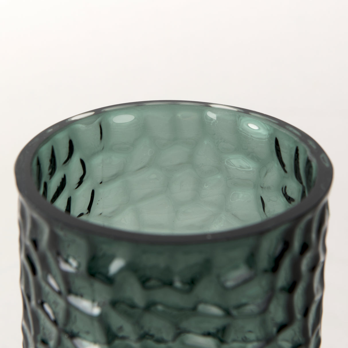 Jolene 7" Green Waterglass Glass Vase from Mercana - Luna Furniture