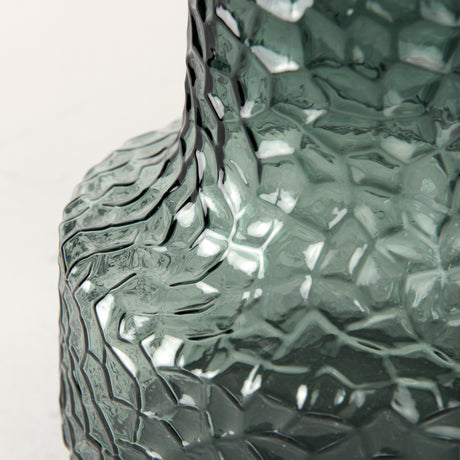 Jolene 7" Green Waterglass Glass Vase from Mercana - Luna Furniture