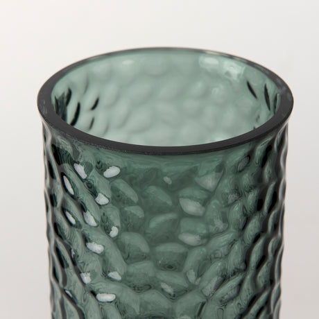 Jolene 11.8" Green Waterglass Glass Vase from Mercana - Luna Furniture