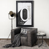 Value Collector 0 by Mercana Studio a Hand Embellished Textured Framed Art Print from Mercana - Luna Furniture