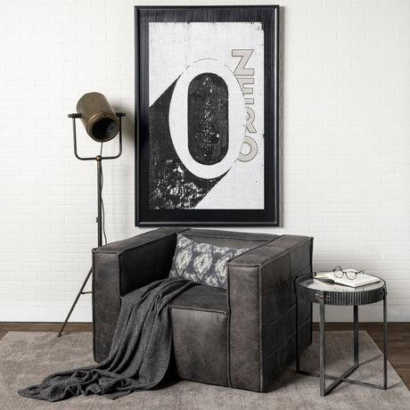 Value Collector 0 by Mercana Studio a Hand Embellished Textured Framed Art Print from Mercana - Luna Furniture