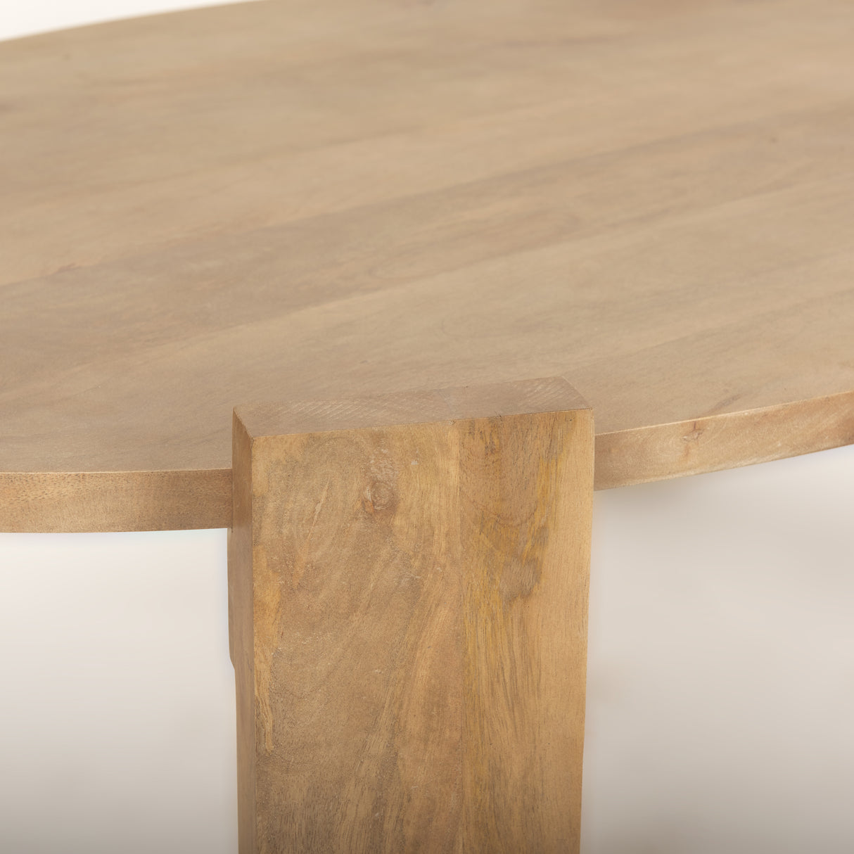 Evelyn Light Brown Oblong Coffee Table from Mercana - Luna Furniture