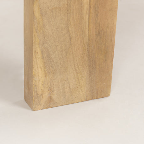 Evelyn Light Brown Oblong Coffee Table from Mercana - Luna Furniture