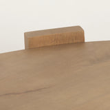 Evelyn Light Brown Oblong Coffee Table from Mercana - Luna Furniture
