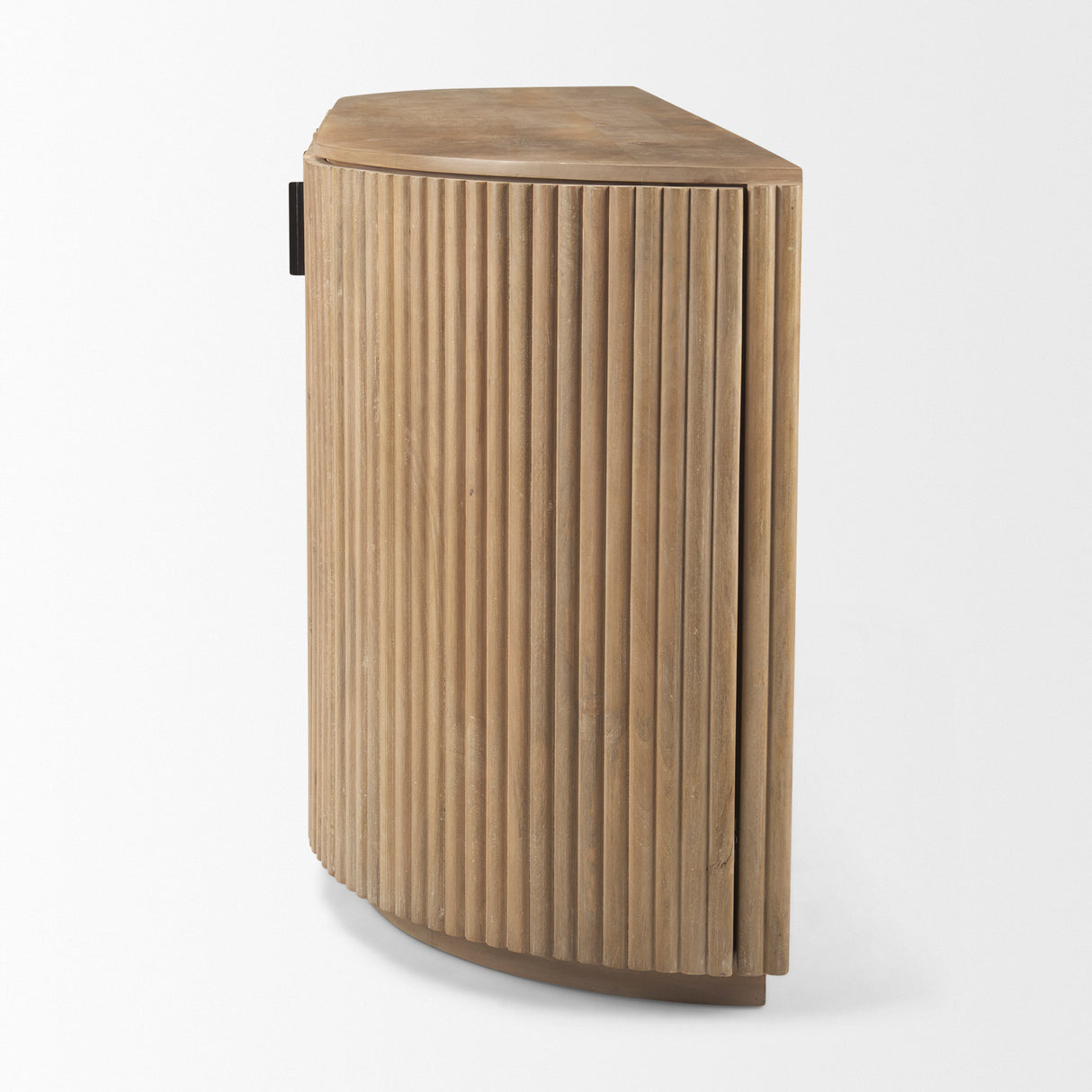 Terra Light Brown Wood Fluted Sideboard from Mercana - Luna Furniture
