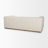 Ricciardo Cream Boucle 3-Seater Sofa from Mercana - Luna Furniture